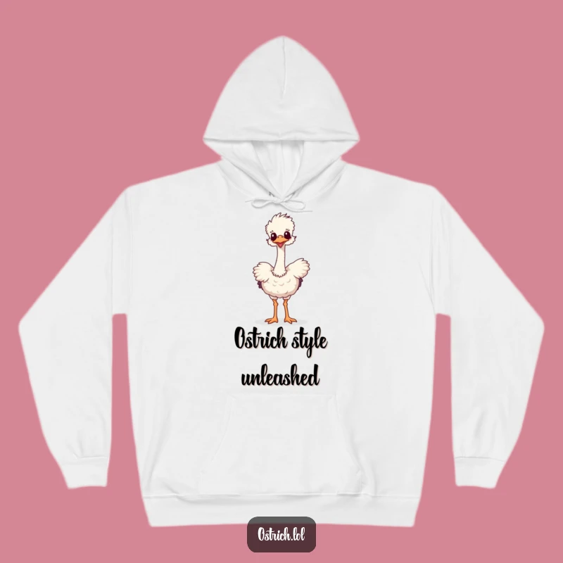 Cozy Funny Ostrich Dance Hoodie: Warm & Hilarious Gift for All