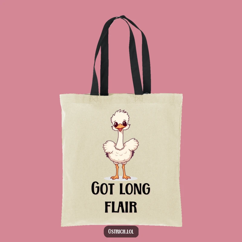 Funny Ostrich Dance Tote Bag: Carry Your Laughs in Style